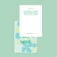 I AM NOT WINE POSTKARTEN SET