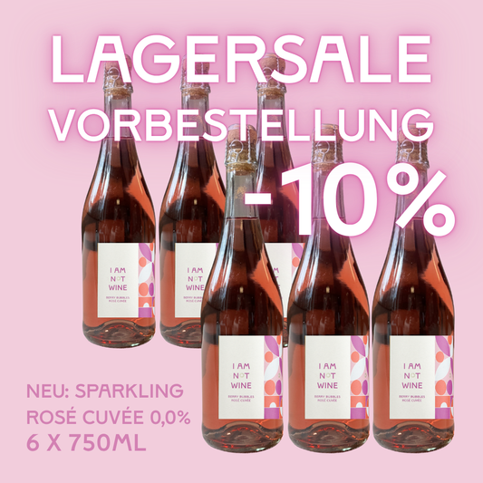 Sparkling Rosé Cuvée 0,0% I 6 x 750ml