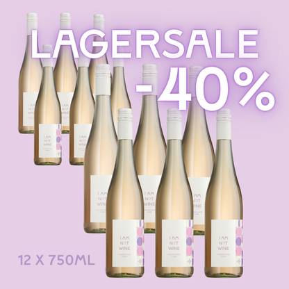 Lagersale -40% I Radiant Rosé Cuvée I Alkoholfreier Roséwein I 12 x 750ml
