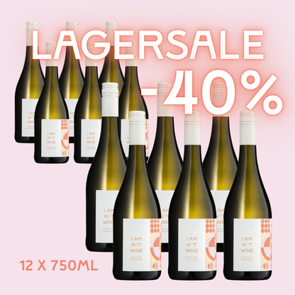 Lagersale -40% I Mousscade Cuvée Blanc I alkoholfreier Secco I 12 x 750ml