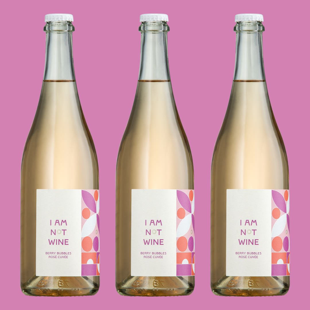 3 x Berry Bubbles Sparkling Rosé alkoholfrei