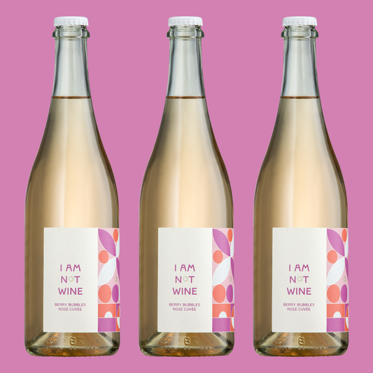 3 x Berry Bubbles Sparkling Rosé alkoholfrei