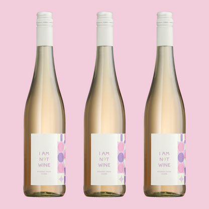 Bundle I Radiant Rosé Cuvée I alkoholfreier Roséwein I 3 x 750ml