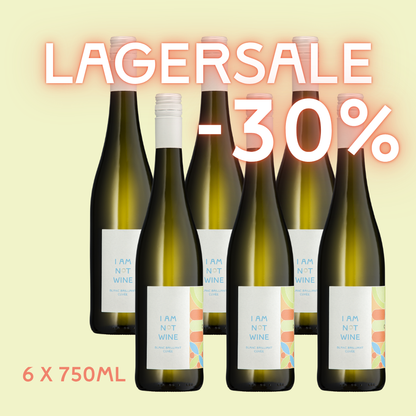 Lagersale -30% I Blanc Brilliant Cuvée I alkoholfreier Weißwein I 6 x 750ml
