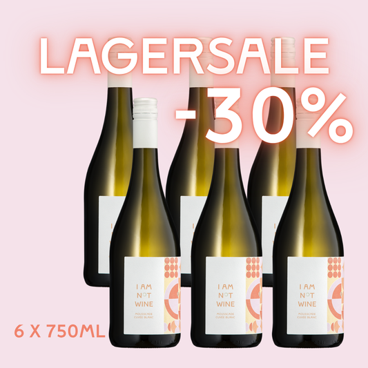 Lagersale -30% I Mousscade Cuvée Blanc I alkoholfreier Secco I 6 x 750ml