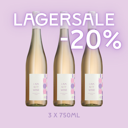 Lagersale -20% I Radiant Rosé Cuvée I Alkoholfreier Roséwein I 3 x 750ml