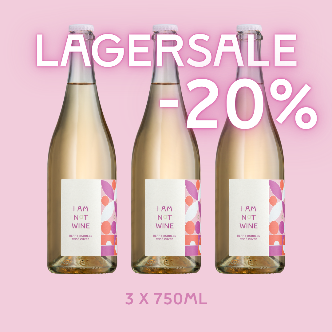 Lagersale -20% I Berry Bubbles Rosé Cuvée I Alkoholfreier Rosé Sekt I 3 x 750ml