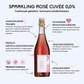 Sparkling Rosé Cuvée I 750ml