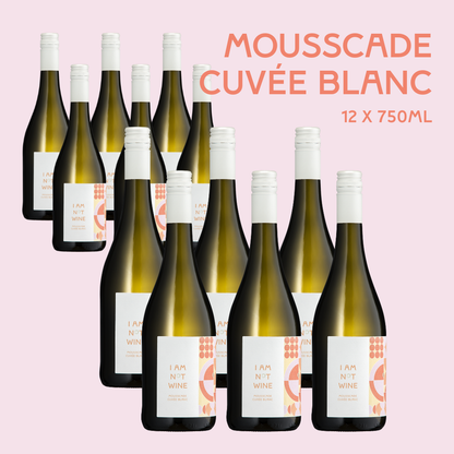 Bundle I Mousscade Cuvée Blanc I alkoholfreier Secco I 12 x 750ml