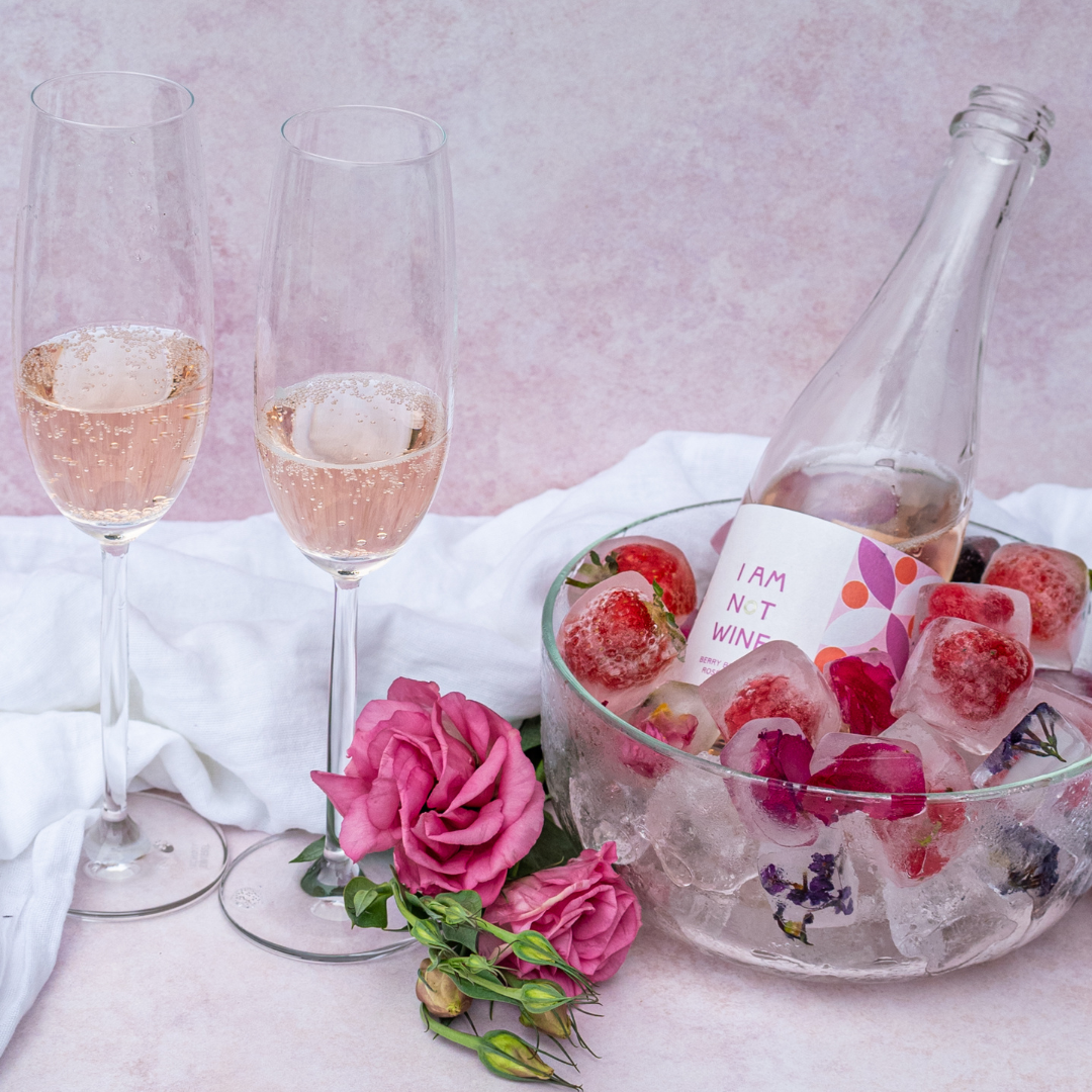 Bundle I Berry Bubbles Rosé Cuvée I alkoholfreier Rosé Sekt I 3 x 750ml